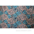 Nylon Rayon Cotton Cord Lace Fabric